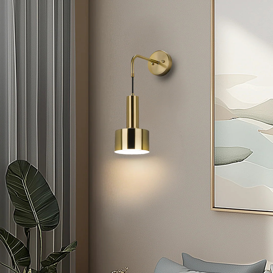 PRECI |WIRELESS WALL SCONCES (SET OF 2 + 2 BULBS FREE)