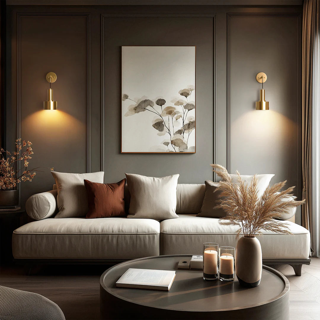 PRECI |WIRELESS WALL SCONCES (SET OF 2 + 2 BULBS FREE)
