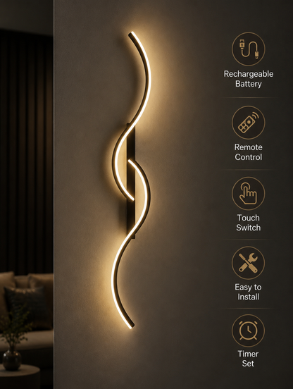 EMILA | Wireless LED Wall Light
